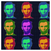 Tissu Four Pop Art Abraham Lincoln (Fermer)
