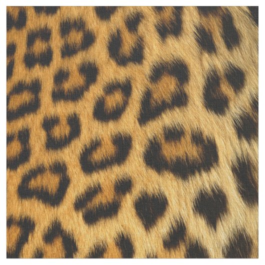 Tissu Fourrure Faux Leopard Spod (Fermer)