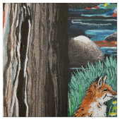 Tissu Fox Love (Échantillon)