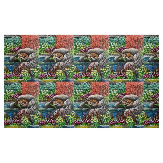 Tissu Fox Love 2 (Fat Quarter)