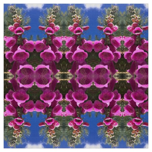 Tissu Foxglove rose (Échantillon)