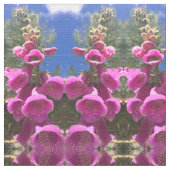 Tissu Foxglove rose (Détail)