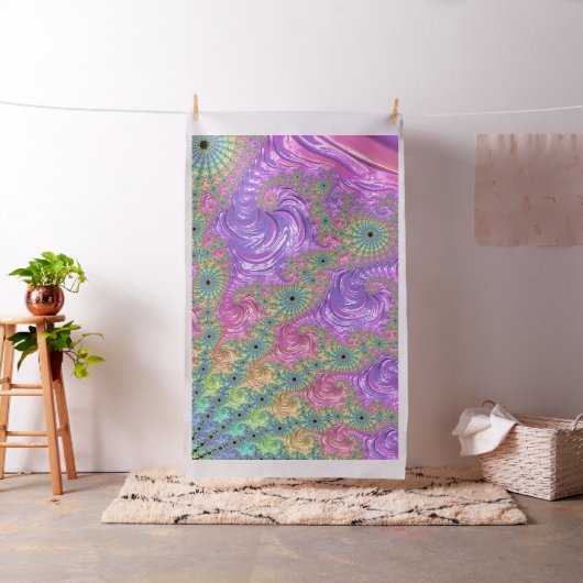 Tissu Fractale arc-en-ciel (In Situ)