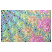 Tissu Fractale arc-en-ciel (Fat Quarter)