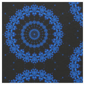 Tissu fractale bleue (Détail)