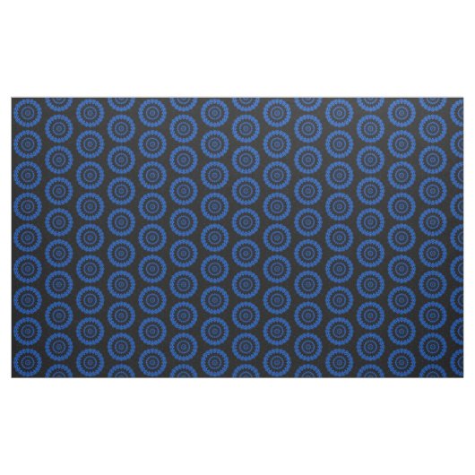 Tissu fractale bleue (Yard)