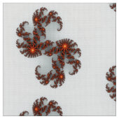 Tissu Fractale Orange Sunburst (Fermer)