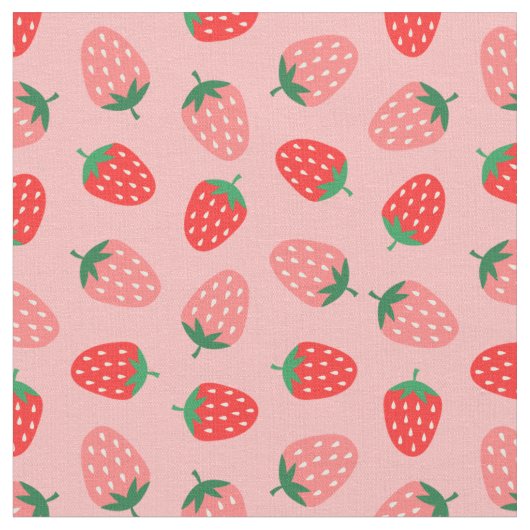 Tissu Fraise (Fermer)