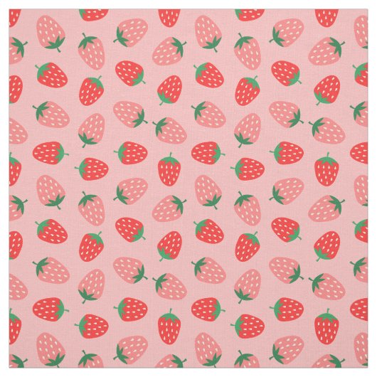 Tissu Fraise (Échantillon)