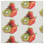 Tissu Fraise et kiwi (Échantillon)