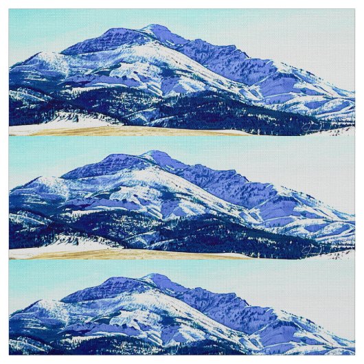 Tissu Fraise Mountain Fabric (Échantillon)