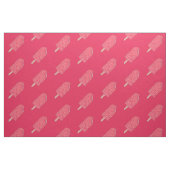 Tissu Fraise rose Éclair Crème glacée Popsicle Foin (Fat Quarter)