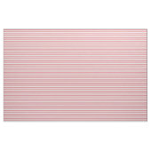 Tissu Fraise rose et blanc barré (Yard)