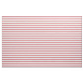 Tissu Fraise rose et blanc barré (Fat Quarter)