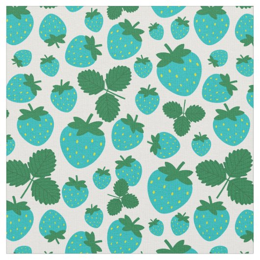 Tissu Fraises (Fermer)
