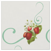 Tissu Fraises (Fermer)