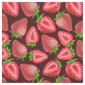 Tissu Fraises (Fermer)