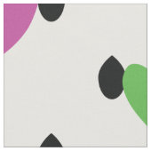 Tissu Fraises Abstraites Gras Berry Fun avec graines (Fermer)