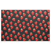 Tissu Fraises et crème (Fat Quarter)