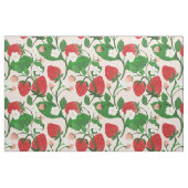Tissu Fraises et fleurs sucrées (Fat Quarter)