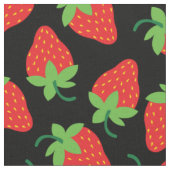 Tissu Fraises Fruits Cuisine pour enfants (Fermer)