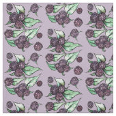 Tissu Framboise noire (Échantillon)