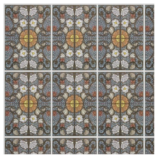 Tissu Frank L style de Wright (Échantillon)