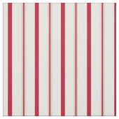 Tissu Frappes de Noël Beige rouge (Échantillon)