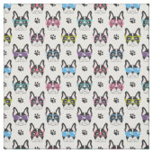 Tissu Fréchies chères avec lunettes (Échantillon)