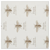 Tissu French Bee Paris Vintage (Échantillon)