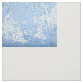 Tissu French Blue & White Toile Print Fabric  (Échantillon)