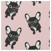 Tissu Frenchie brindle mignon est un rêveur (Détail)