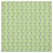 Tissu frénésie de colibri (vert clair) (Échantillon)