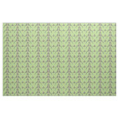 Tissu frénétique léopard des neiges (vert clair) (Fat Quarter)