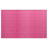 Tissu Fret chinois Art déco, rose fuchsia (Yard)