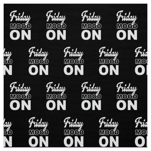 Tissu Friday mood ON (Échantillon)