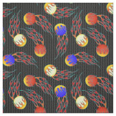 Tissu Frolf - Flaming Disk Golf (Échantillon)