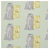 Tissu Fromage et fromage amusant (Échantillon)