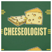 Tissu Fromage Funny CHEESEOLOGISTE Fabriquant du fromage (Échantillon)