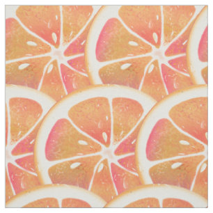 Tissu Fruit d'agrumes de pamplemousse