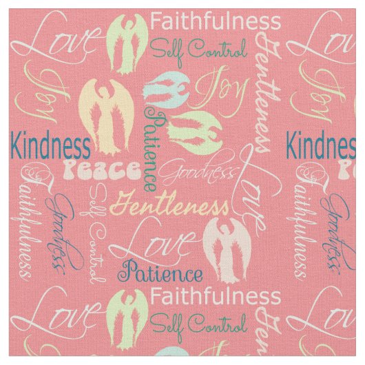 Tissu Fruit des anges d'esprit (Fermer)