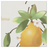Tissu Fruit poires (Fermer)