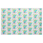 TISSU FRUITS CHRÉTIENS DE L'ESPRIT (Fat Quarter)