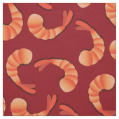 Tissu Fruits de mer de crevettes (Échantillon)