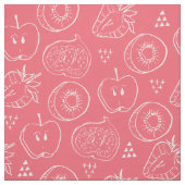 Tissu Fruits dessinant le motif (Échantillon)