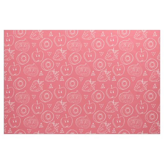 Tissu Fruits dessinant le motif (Fat Quarter)