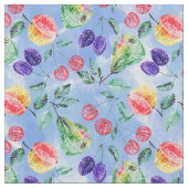 Tissu Fruits et baies. (Fermer)