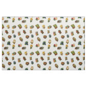 Tissu Fruits et fleurs vintages (Fat Quarter)