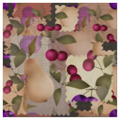 Tissu Fruits, patchwork (Échantillon)