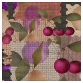 Tissu Fruits, patchwork (Fermer)